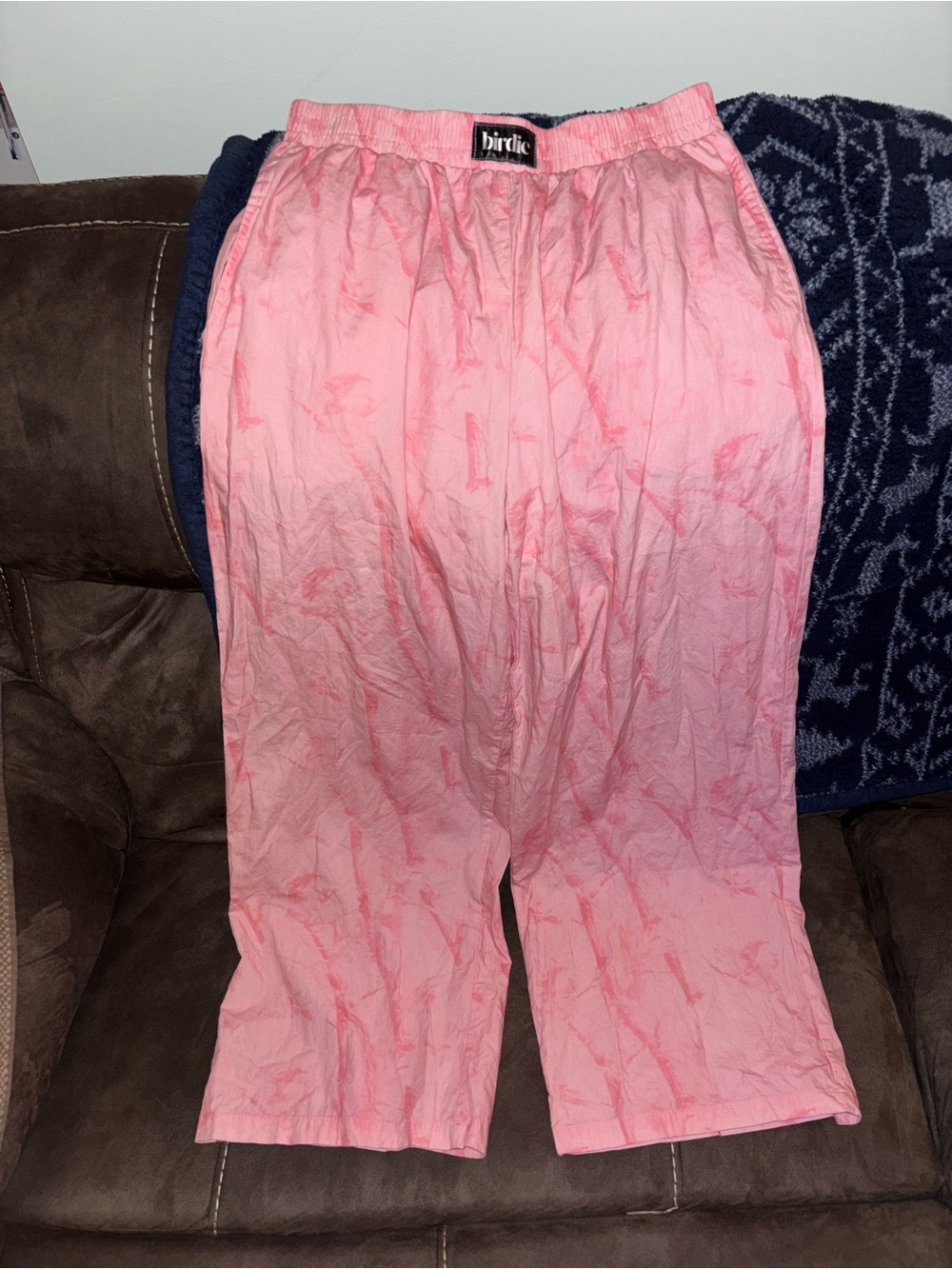 Pink Bottoms - Elastic Waist Lounge Pants